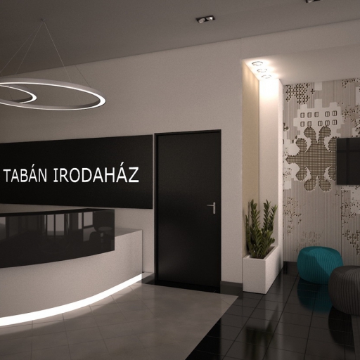 DTZ Tabán Irodaház - 3D rendering: Europa Design Hungary EuropaDesign,DTZ Tabán Irodaház,Referencia