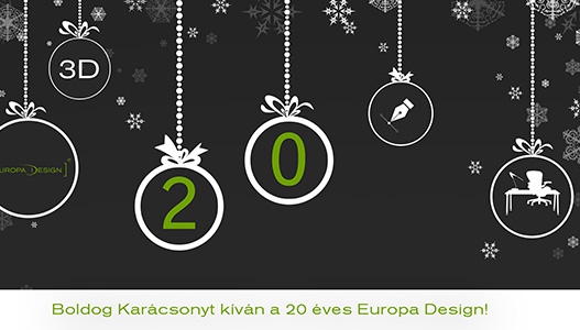 BOLDOG KARÁCSONYT KÍVÁN A 20 ÉVES EUROPA DESIGN! Irodabútor,Boldog,Karácsonyt,kíván,éves,Europa,Design! 