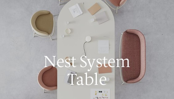 Új termékek a +Halle gyártótól termékek,+Halle,gyártótól,mozgatható, asztalok, rugalmasság, könnyű, összekapcsolhatóság, NestSystemTable