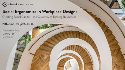 Colebrook Bosson Saunders - webinar Social Ergonomics in Workplace Design | #europadesign, #cbs, #monitor,