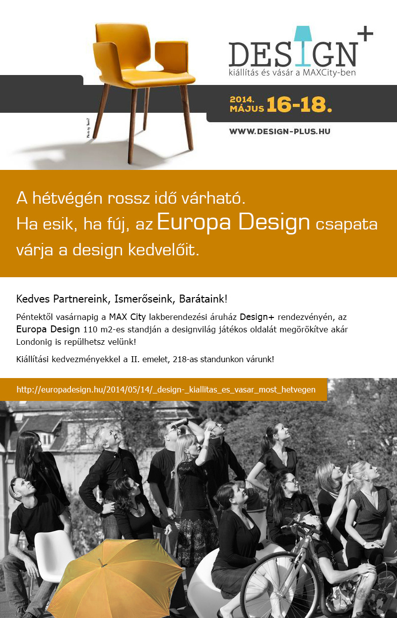 Design+ Kiállítás és Vásár most hétvégén - nyerjen velünk!
