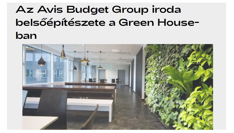 Kész az újabb Avis Budget Group BSC iroda a Green House-ban Kész,újabb,Budget,Group,iroda,Green,House-ban,irodaház,tervezés, ergonómia, Y-generáció, EuropaDesign,editorial, press, szakcikk,Építészfórum