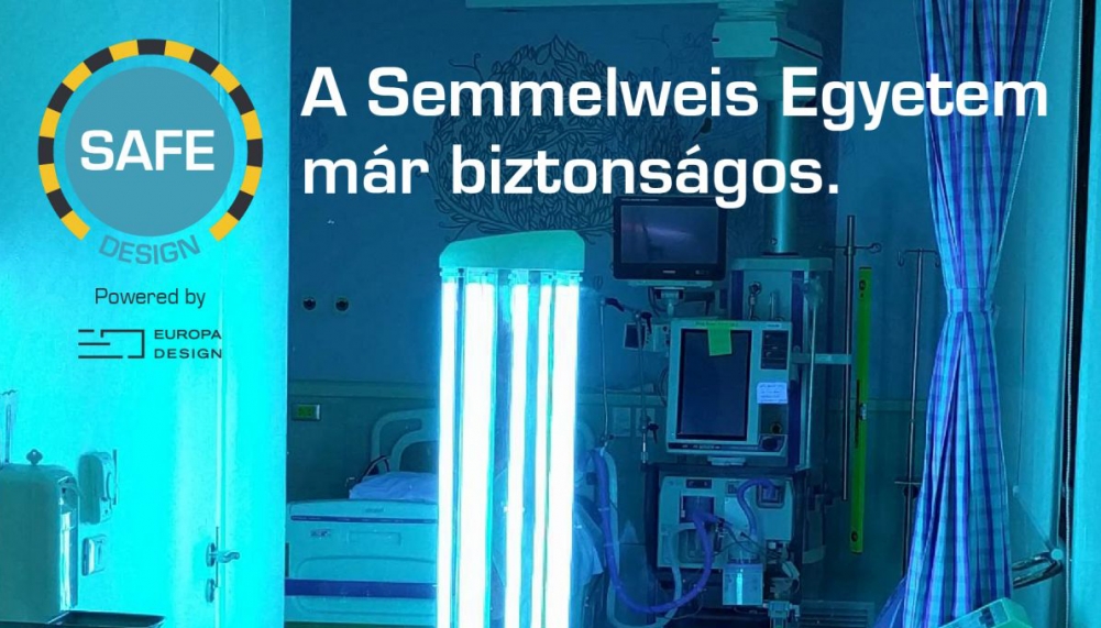Megérkezett az első fertőtlenítő robot Magyarországra  Megérkezett, első, fertőtlenítő, robot, Magyarországra, Semmelweis, Egyetem, kórokozó, pusztítás, koronvírus, védelem, egészség