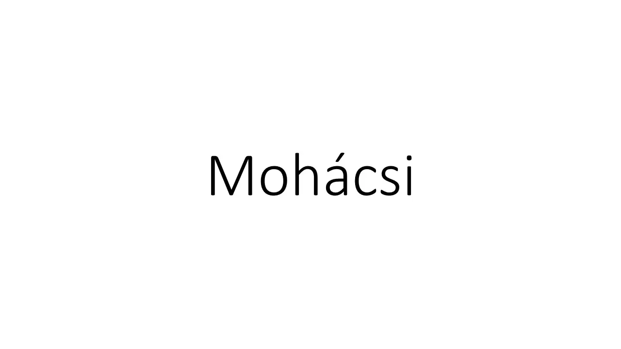 Mohácsi